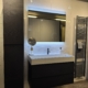 showroom meubel mat zwart houtnerf sb 100 cm